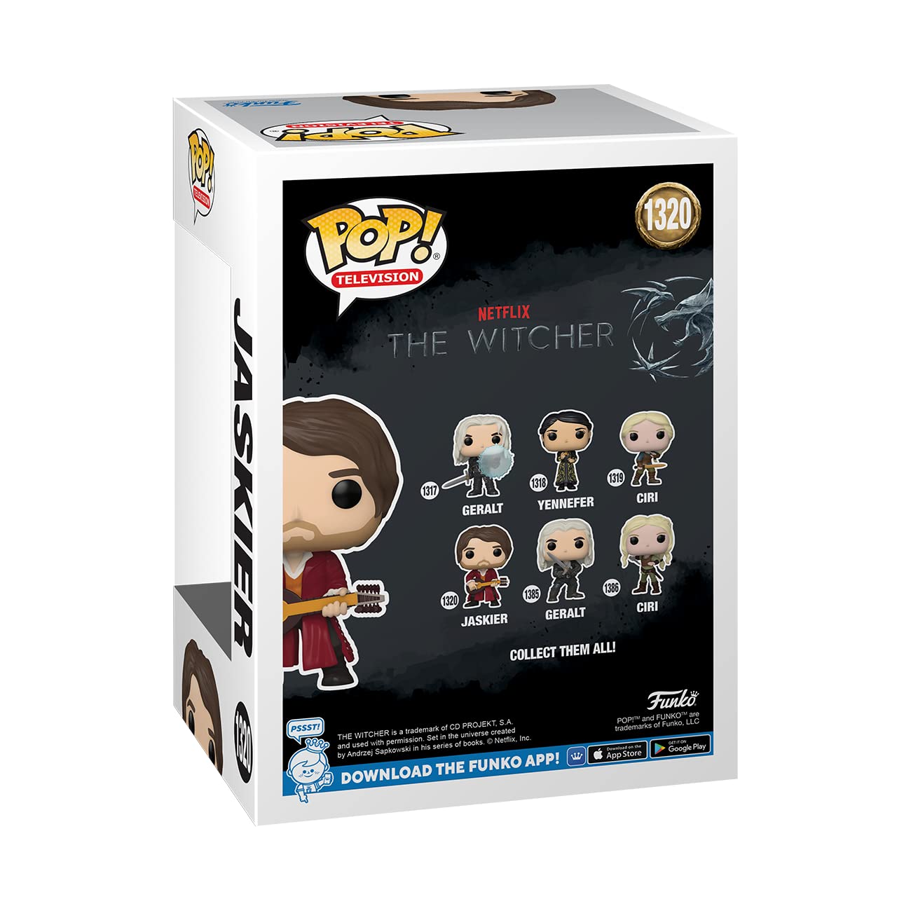 Funko Pop! TV: Netflix - The Witcher, Jaskier with Chase (Styles May Vary)