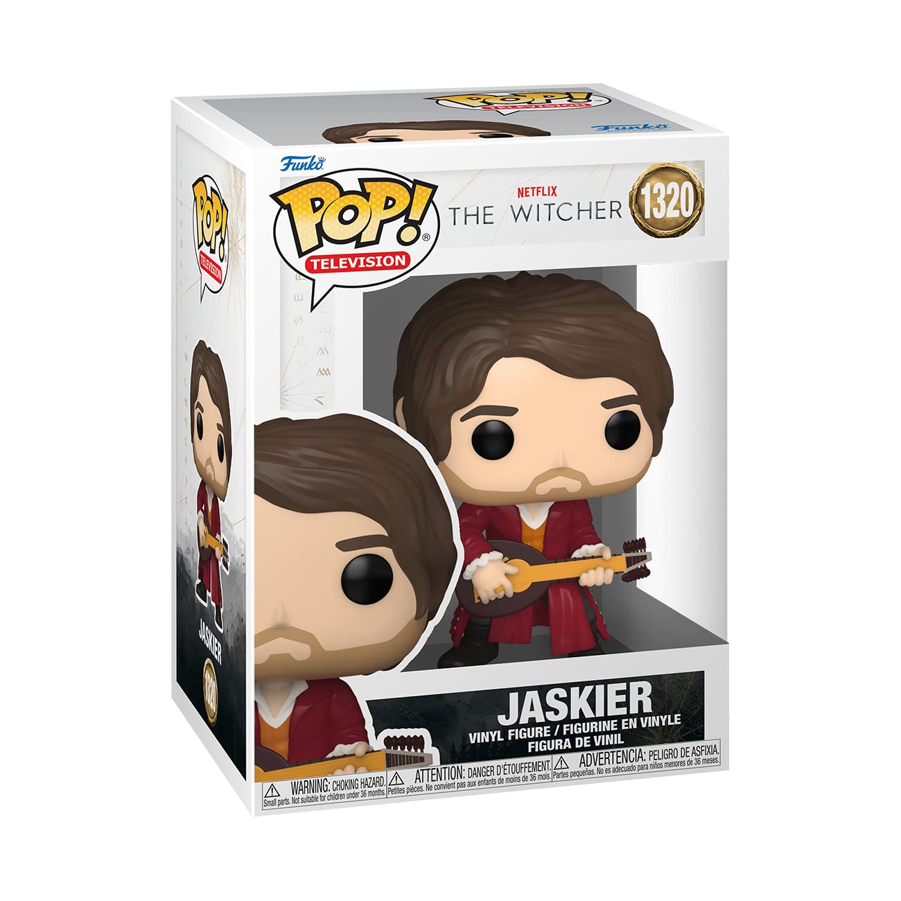 Funko Pop! TV: Netflix - The Witcher, Jaskier with Chase (Styles May Vary)