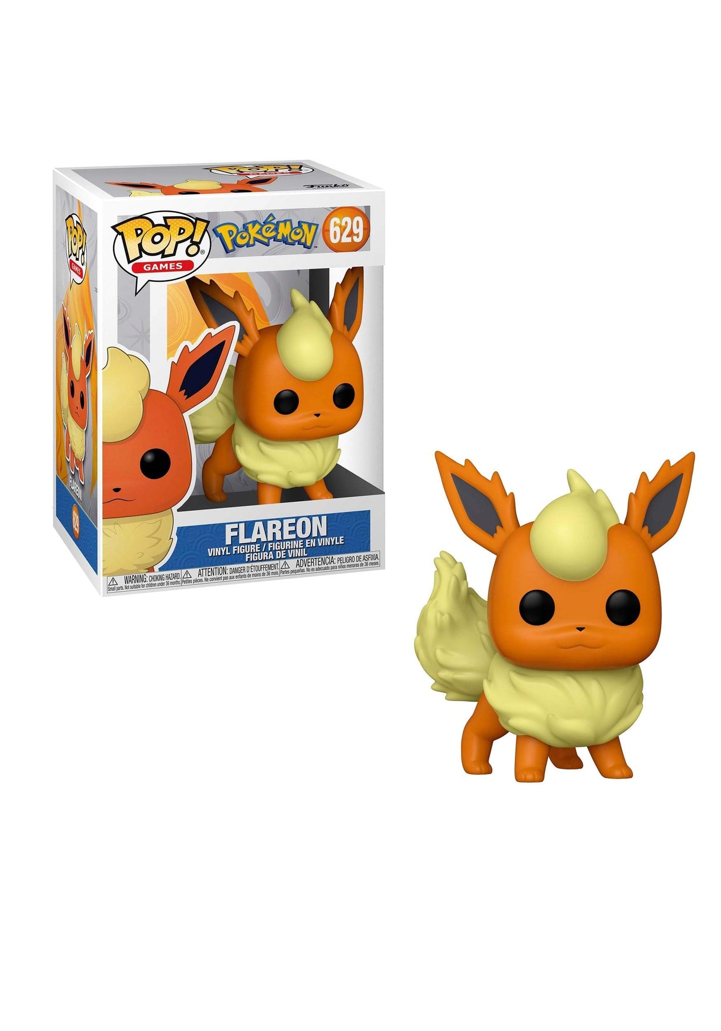 Funko Pop! Games: Pokemon - Flareon Vinyl Figure