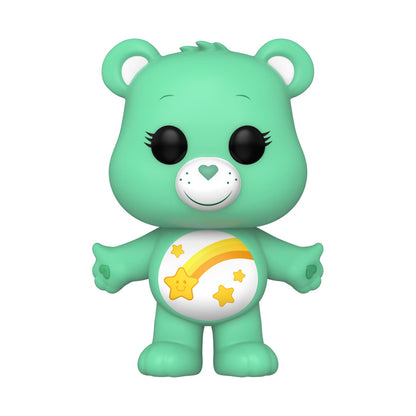 Funko Pop! Animation: Care Bears 40th Anniversary - Wish Bear with Flocked Chase (Styles May Vary)