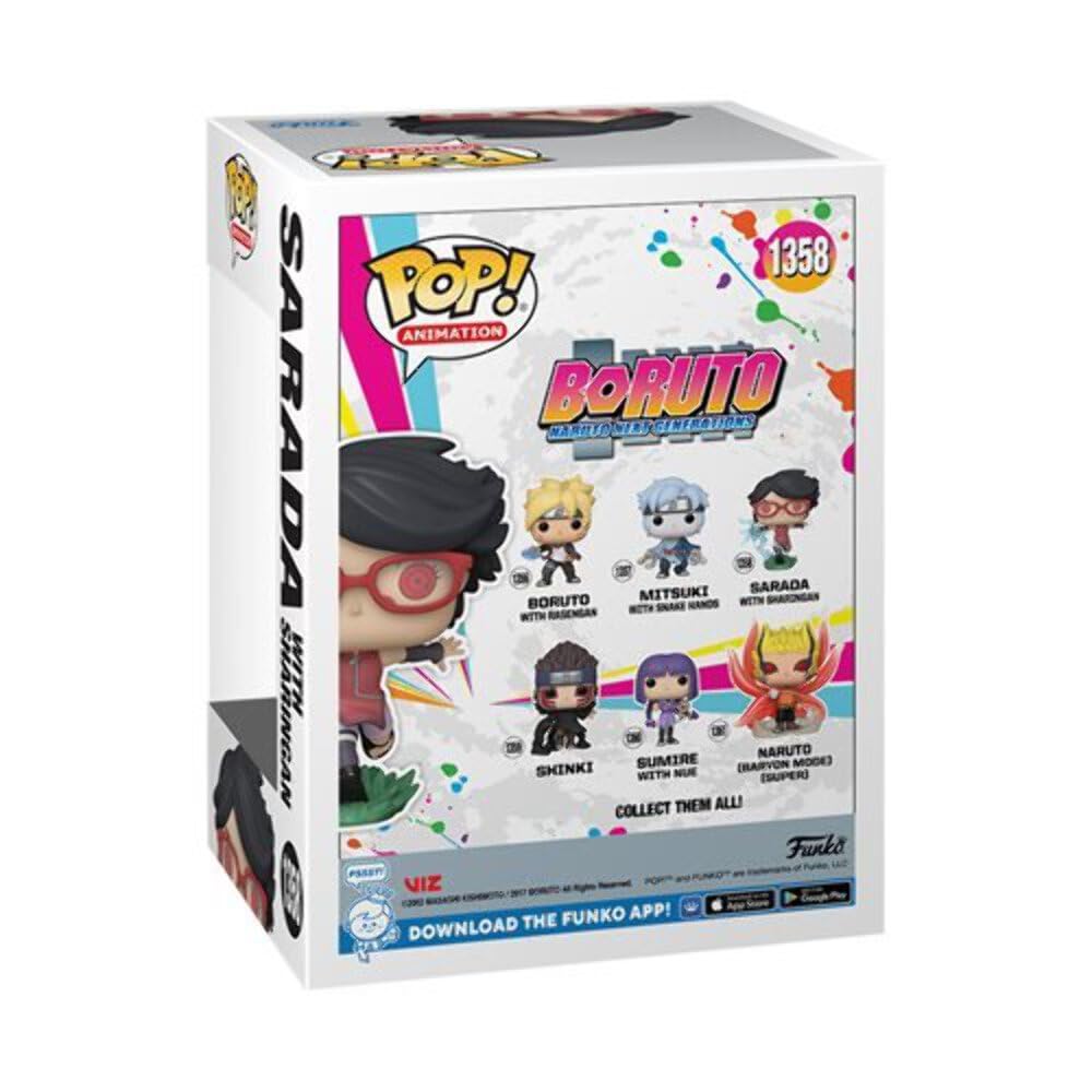 Funko Pop! Animation: Boruto - Sarada with Sharingan (Glow in The Dark Exclusive)