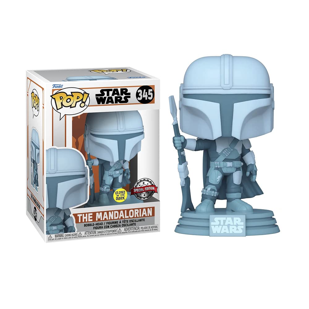 Mandalorian Hologram (Star Wars) Funko Pop! Glow in the Dark Exclusive