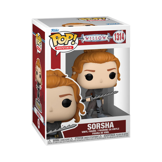 Funko Pop! Movies: Willow - Sorsha with Chase (Styles May Vary)