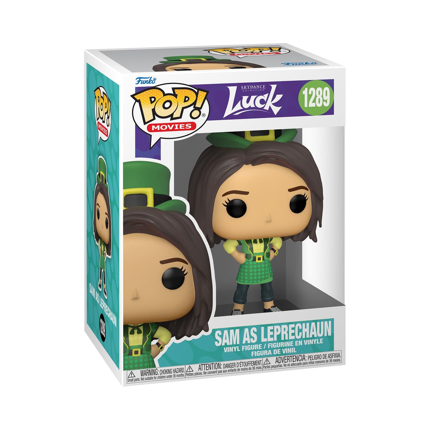 Funko Pop! Movies: Luck - Sam as Leprechaun with Chase (Styles May Vary)