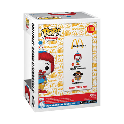 Funko Pop! Ad Icons: McDonald's - Birthday Ronald McDonald