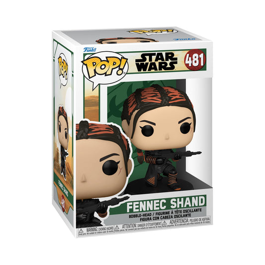 Funko POP Star Wars: Book of Boba Fett - Fennec Shand,Multicolor,4 inches,60237