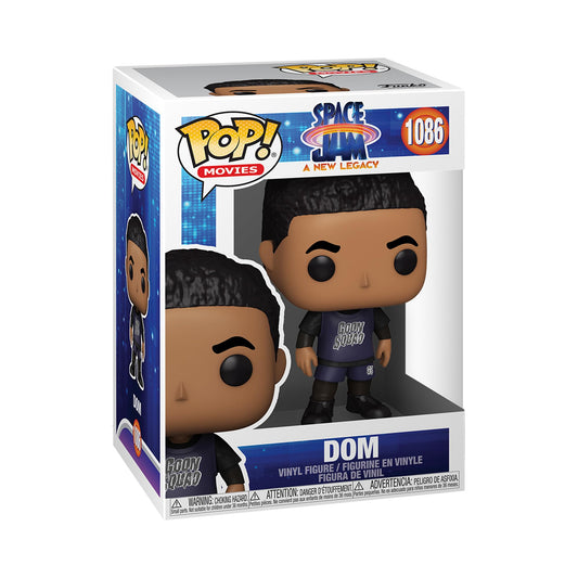 Funko Pop! Movies: Space Jam Legacy - Dom with Chase (Style May Vary)