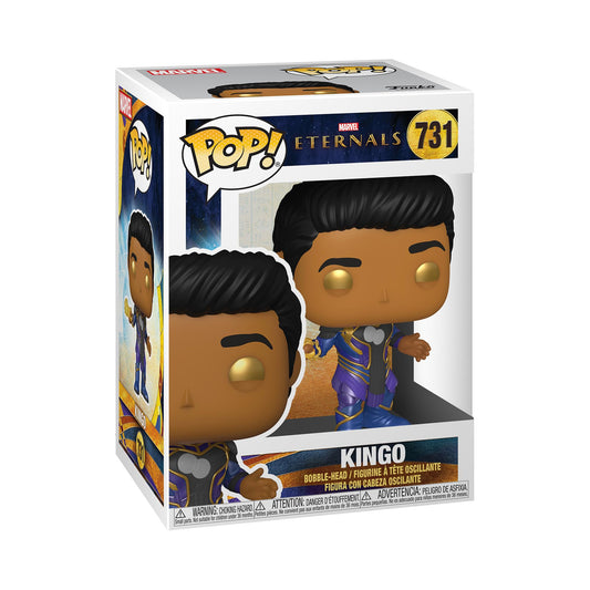 Funko POP Pop! Marvel: Eternals - Kingo Sack Lunch- POP 5 Multicolor Standard