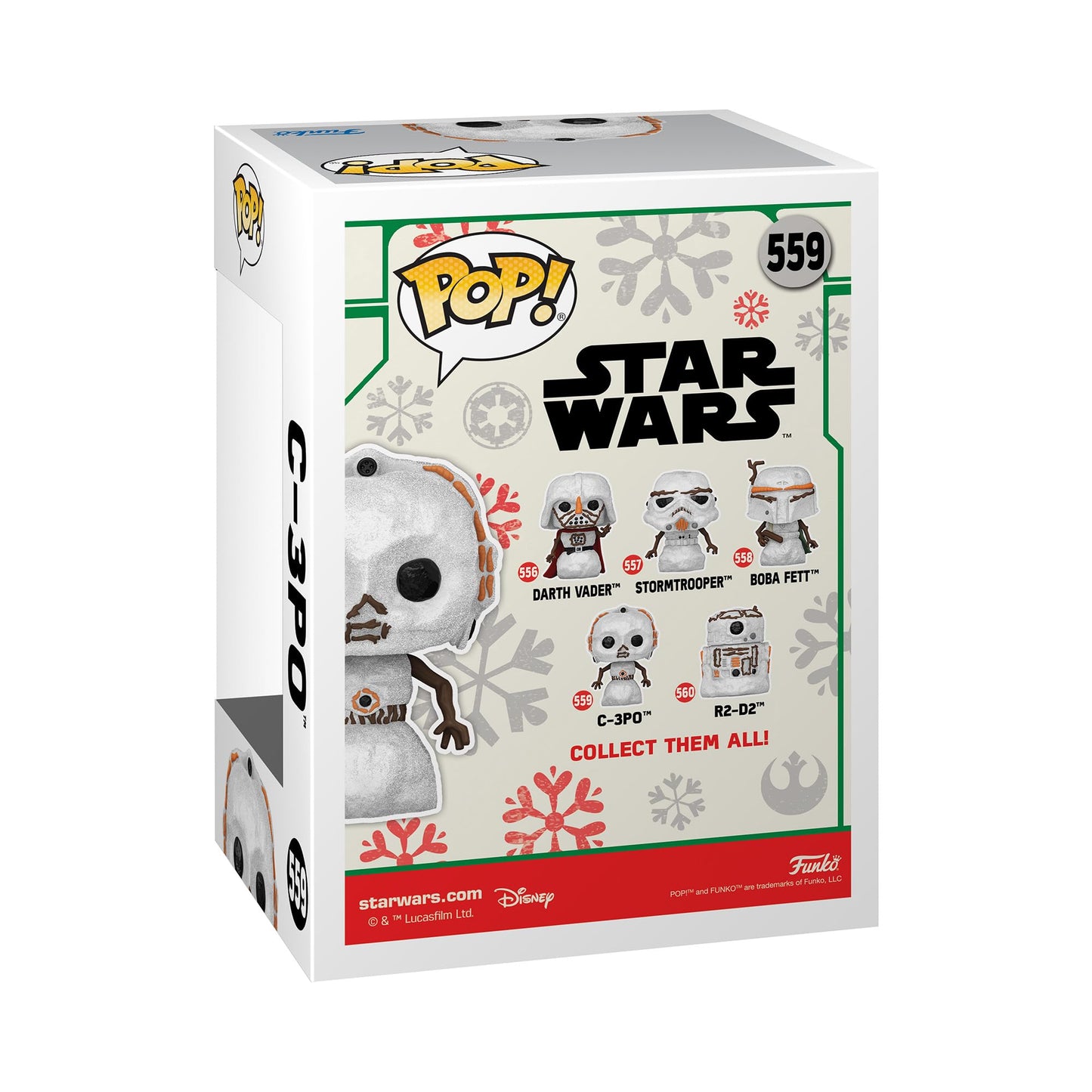 Funko Pop! Star Wars Holiday: C-3PO Snowman